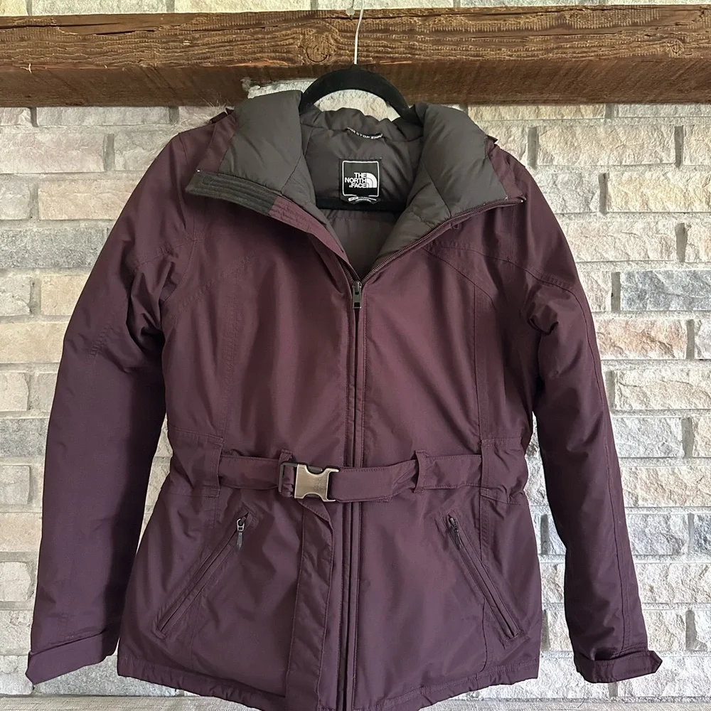 The North Face Greenland Jacket Women Medium Goose Down Puffer Winter Coat EUC - Picture 2 of 16